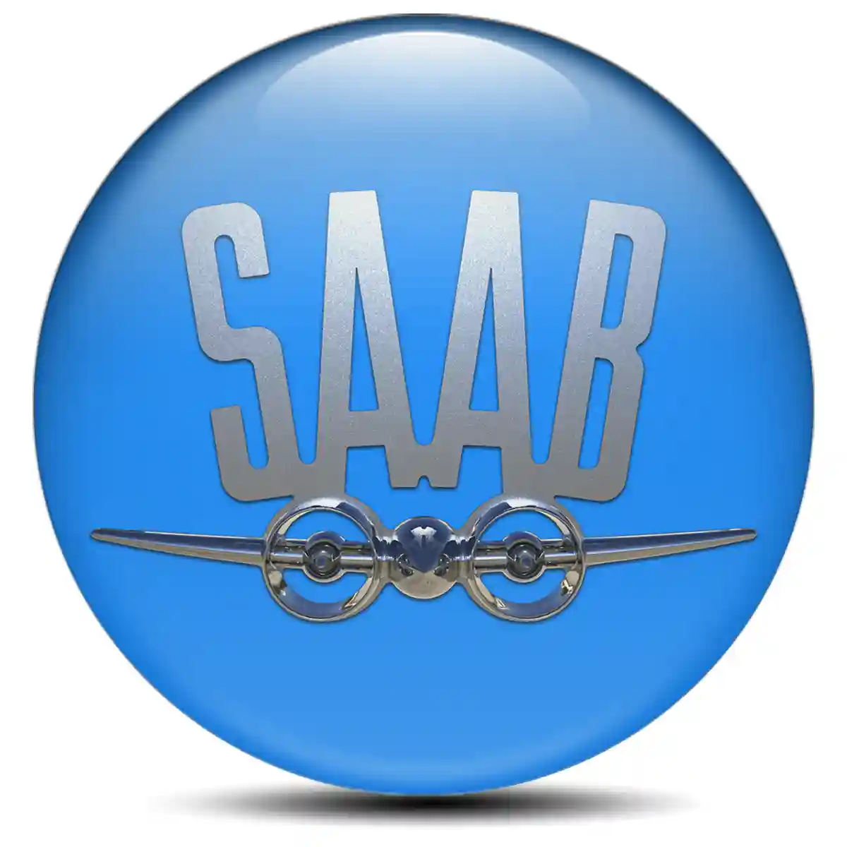 SAAB Emblem Center Hup Cap Elite Finish