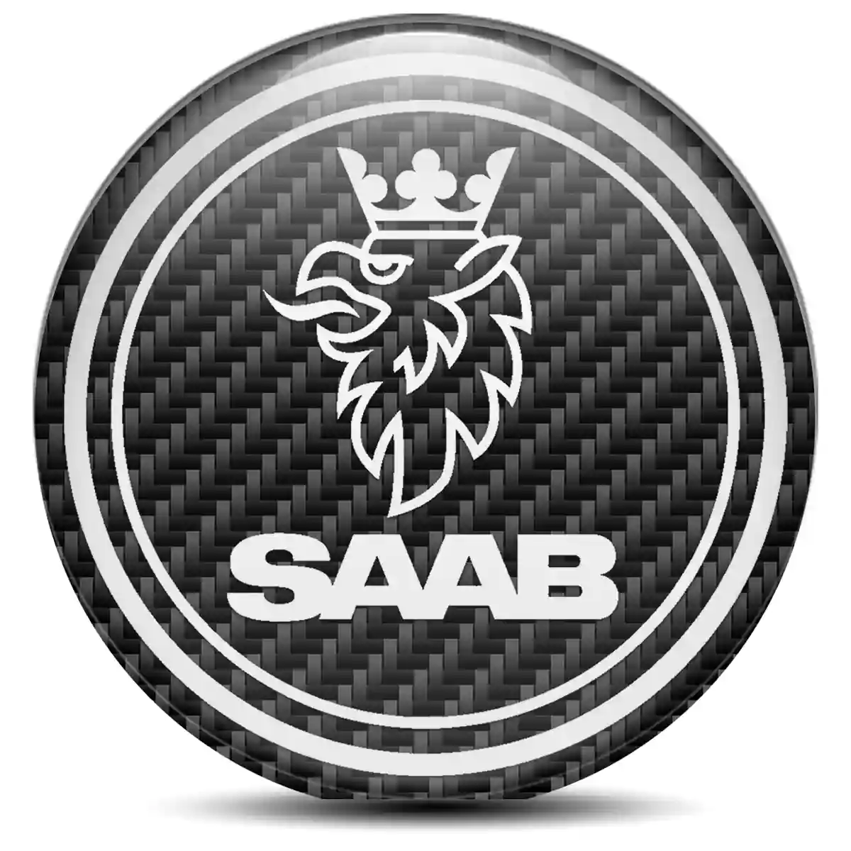 SAAB Emblem Epoxy Self-Adhesive Prime Quality