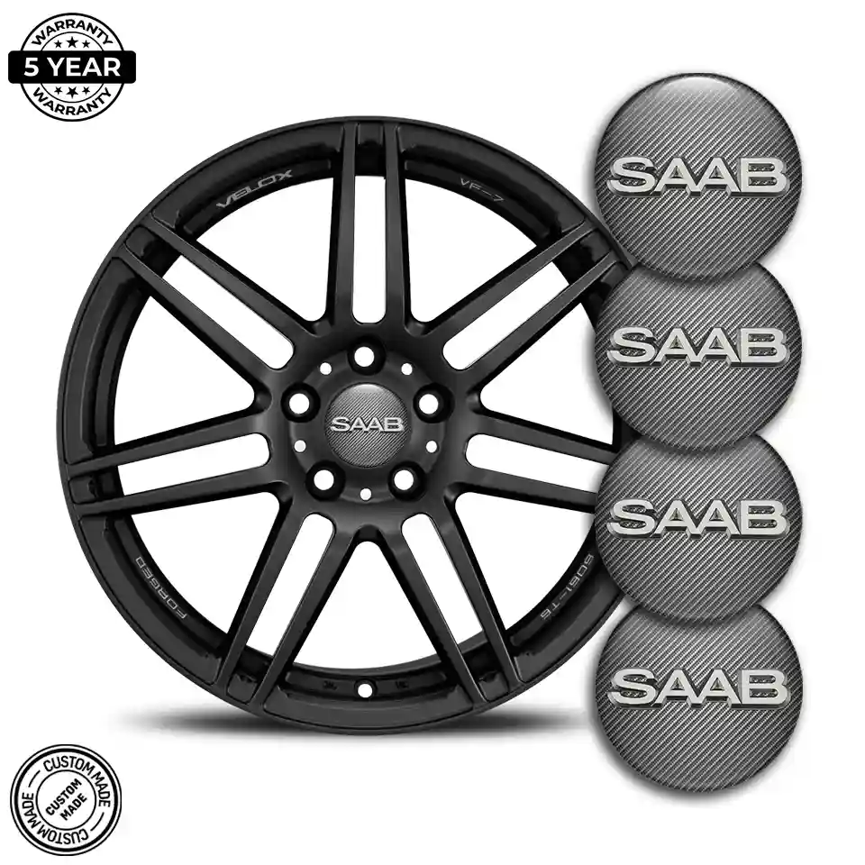 SAAB Emblem Epoxy Self-Adhesive Refined Design
