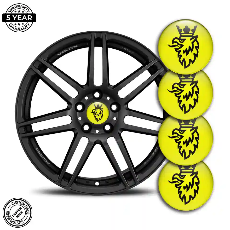 SAAB Emblem Epoxy Self-Adhesive Signature Grade