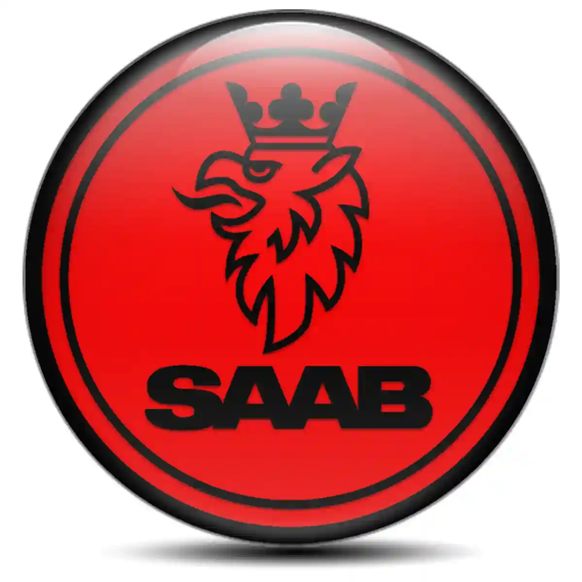 SAAB Emblem Wheel Center Caps Sleek Style