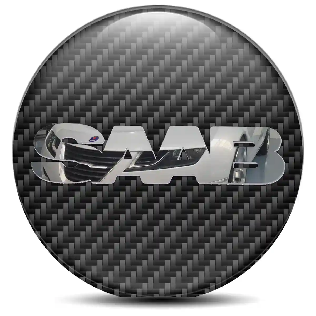 SAAB Epoxy Sticker Signature Grade