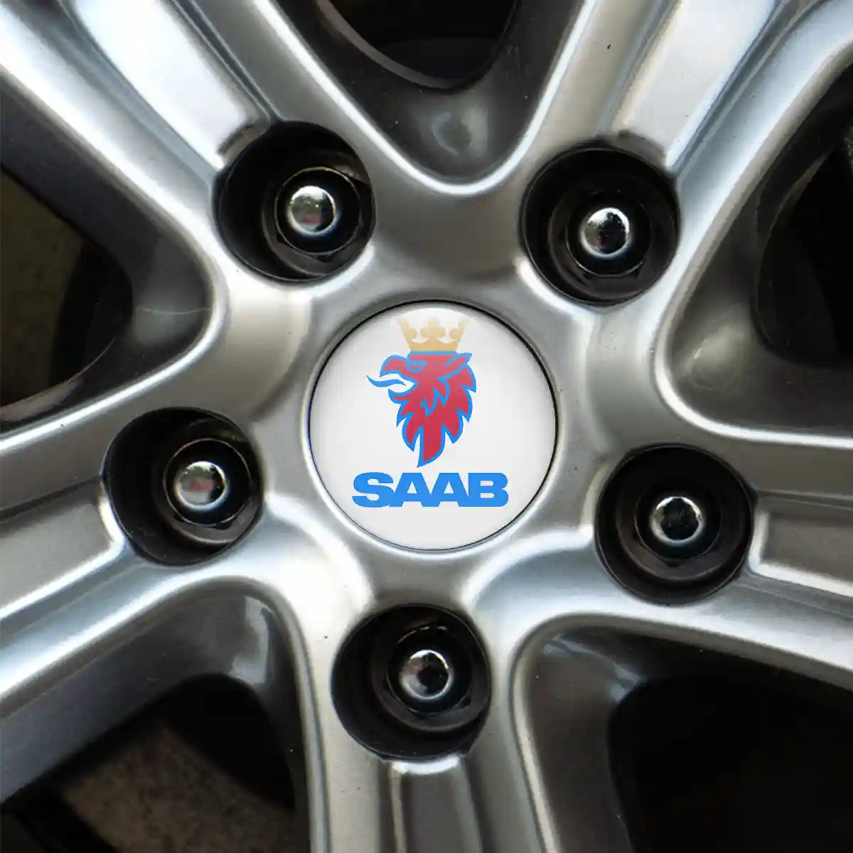 SAAB Logo Silicone Badge Prestige Line