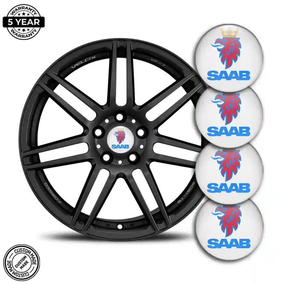 SAAB Logo Silicone Badge Prestige Line