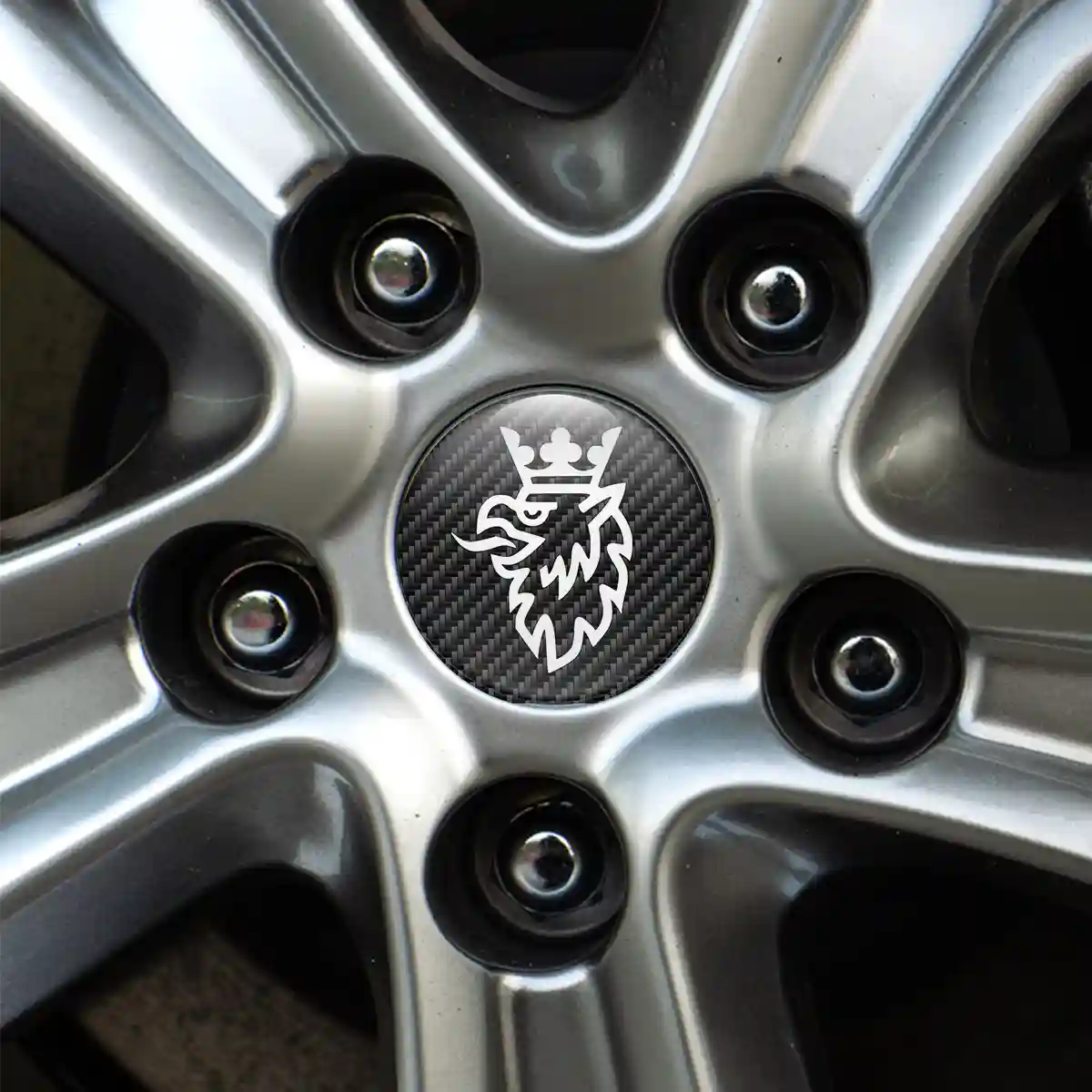 SAAB Logo Silicone Emblem Superior Craft