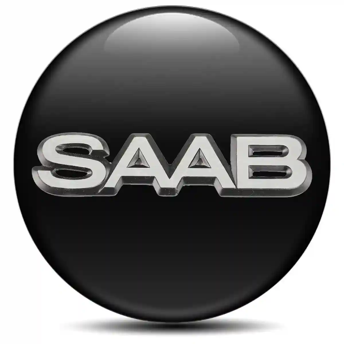 SAAB Logo Sticker Signature Grade