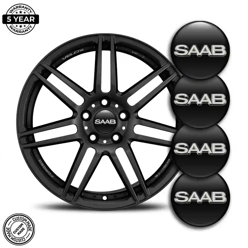 SAAB Logo Sticker Signature Grade