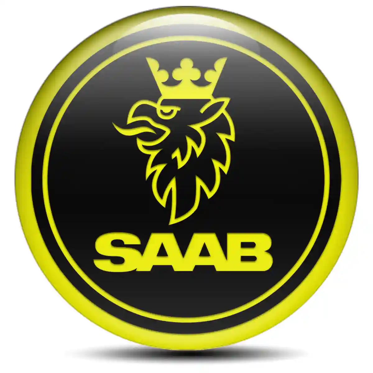 SAAB Silicone Emblem Prime Quality