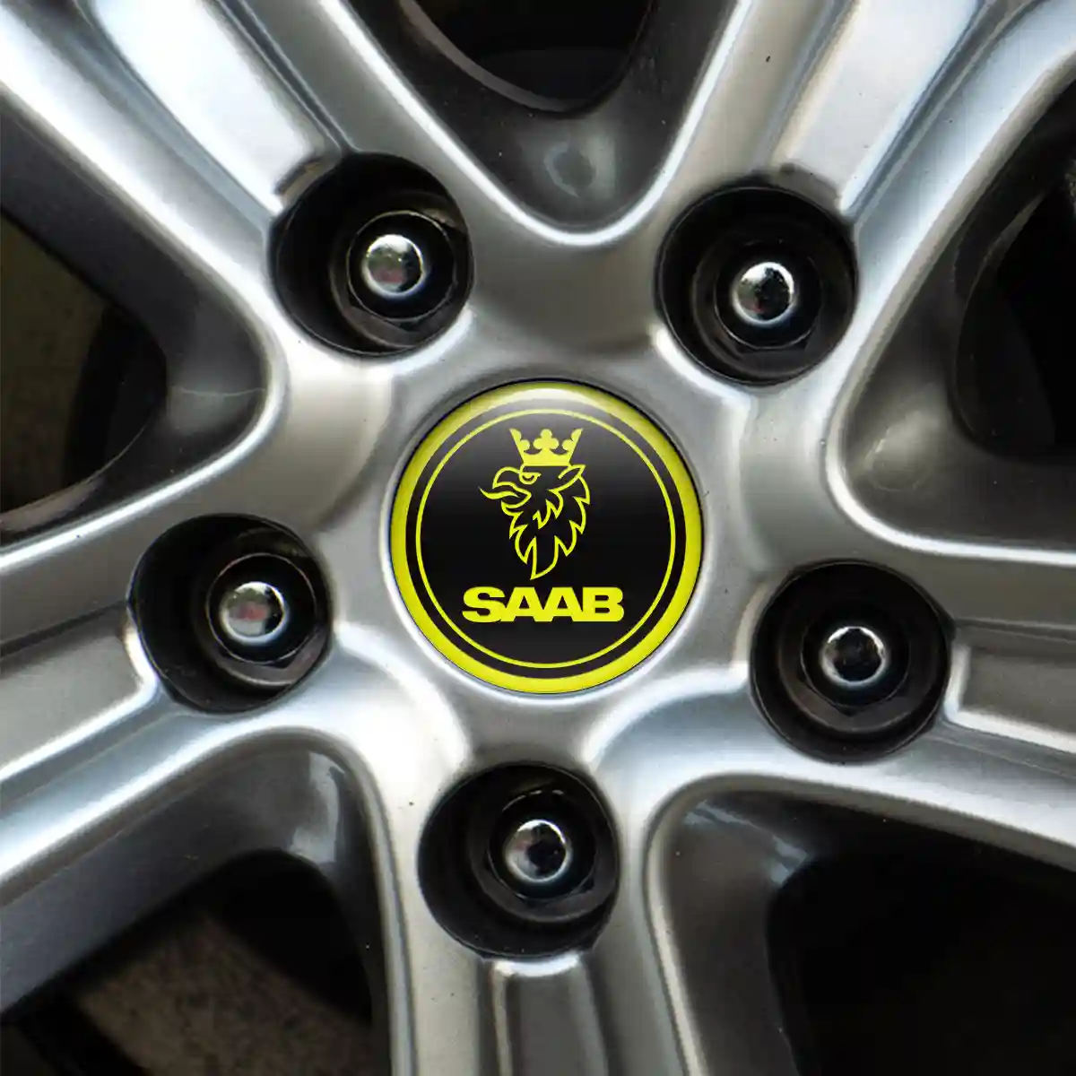 SAAB Silicone Emblem Prime Quality