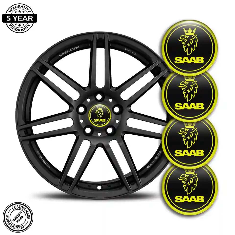 SAAB Silicone Emblem Prime Quality