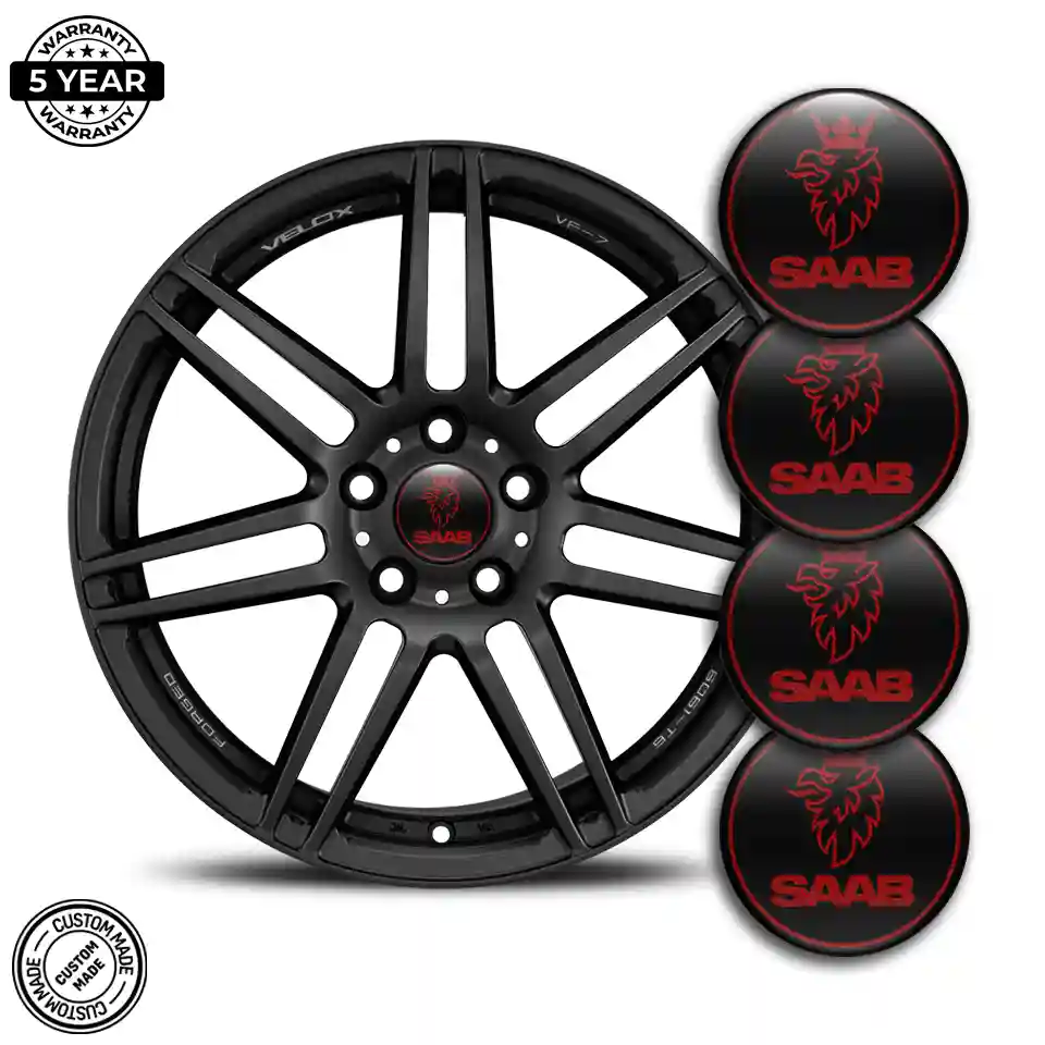 SAAB Silicone Emblem Refined Design
