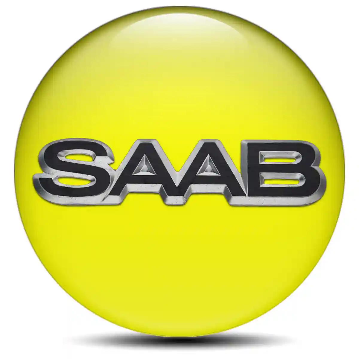 SAAB Silicone Emblem Self-Adhesive Elite Finish