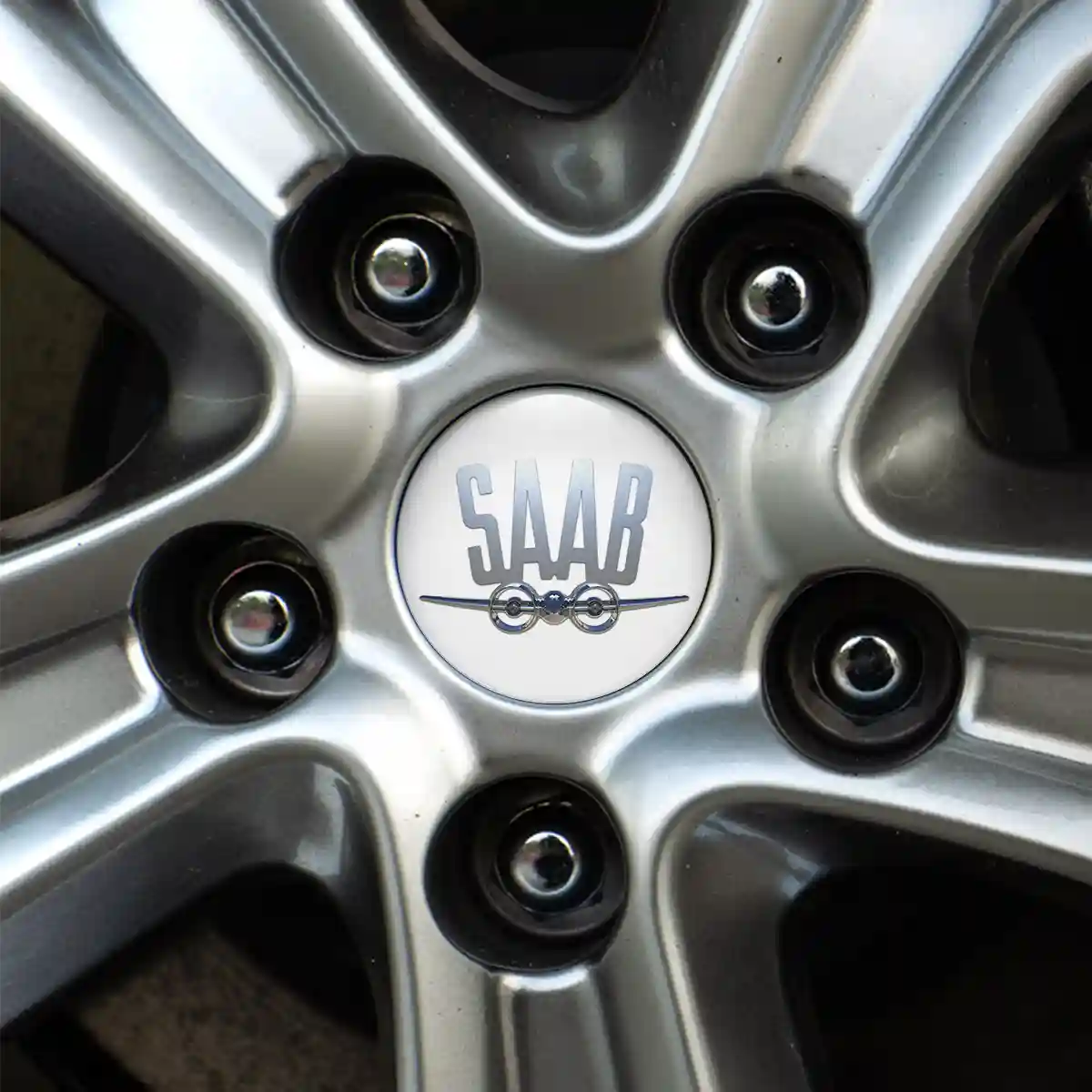 SAAB Wheel Emblem Self-Adhesive Prestige Line