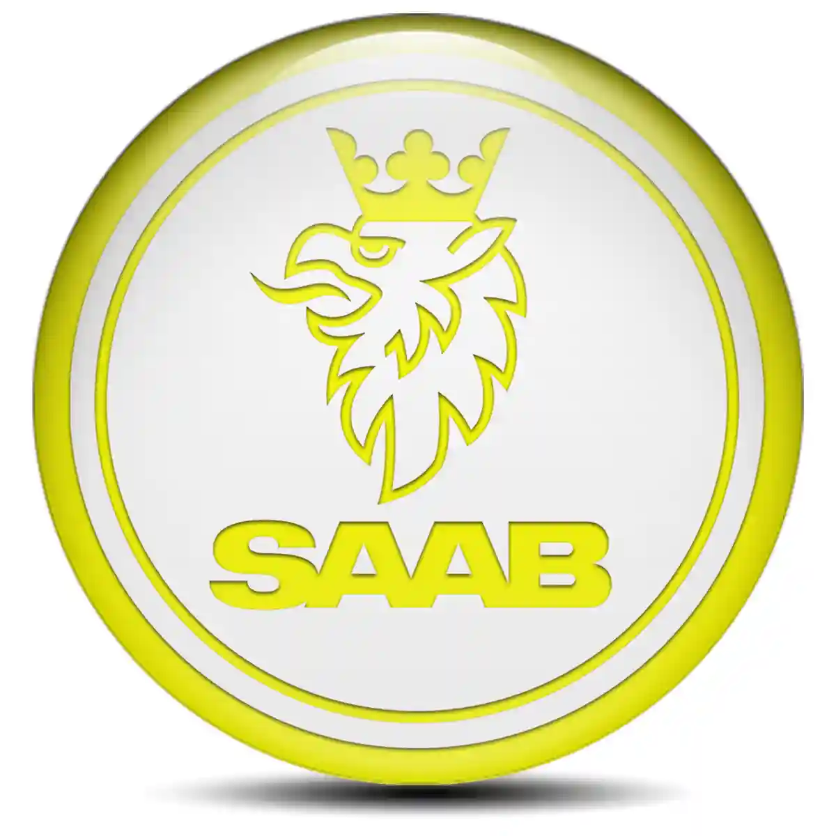 SAAB Wheel Emblem Self-Adhesive Signature Grade