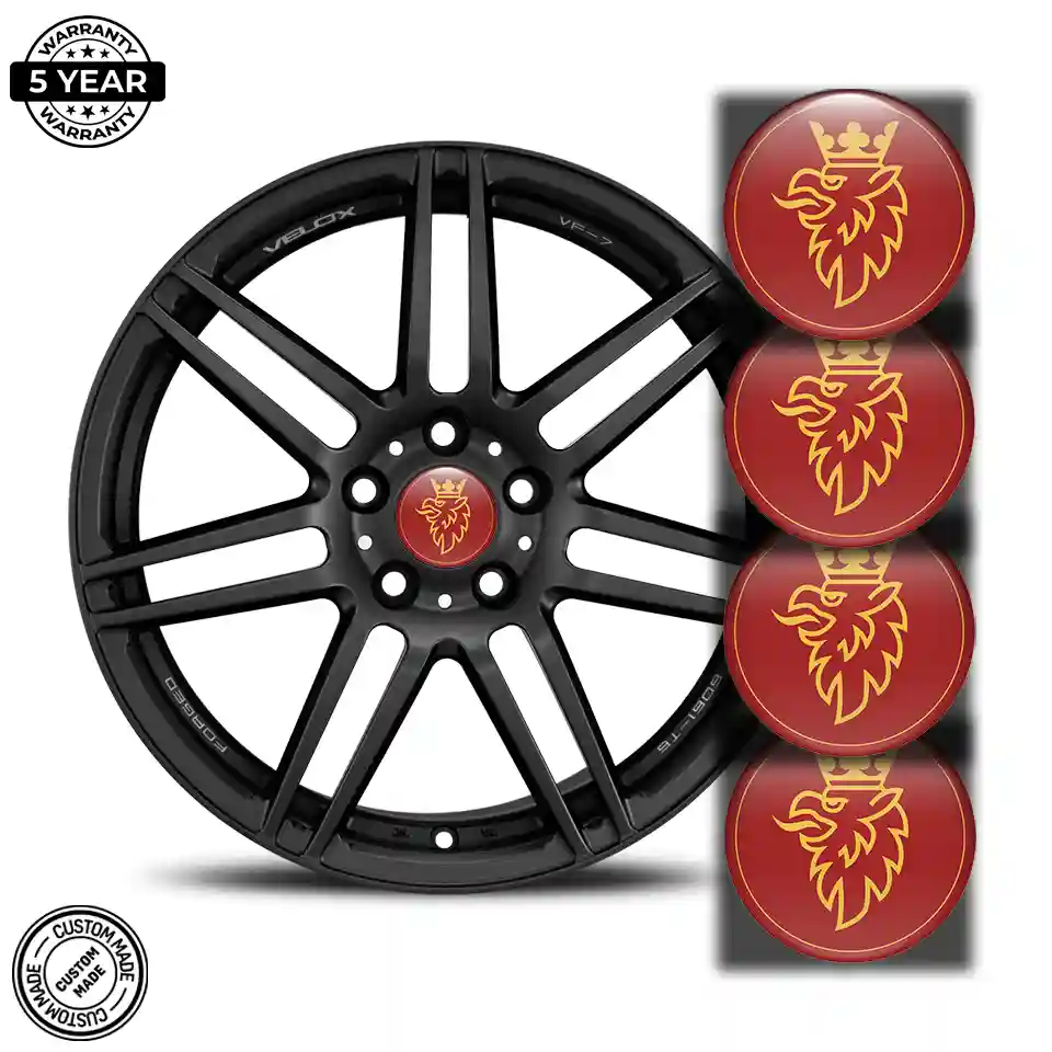 SAAB Wheel Emblems Prestige Line