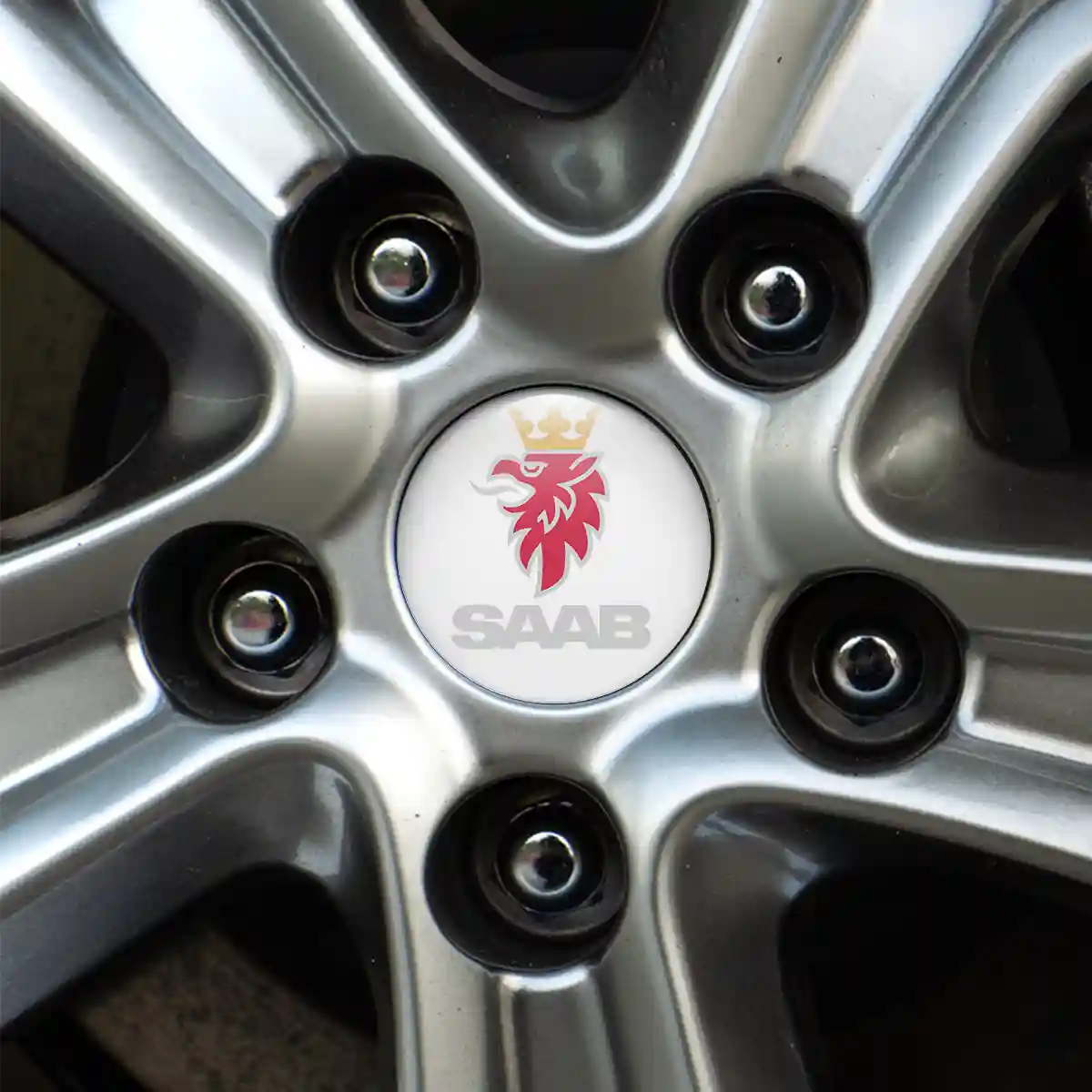 SAAB Wheel Emblems Signature Grade