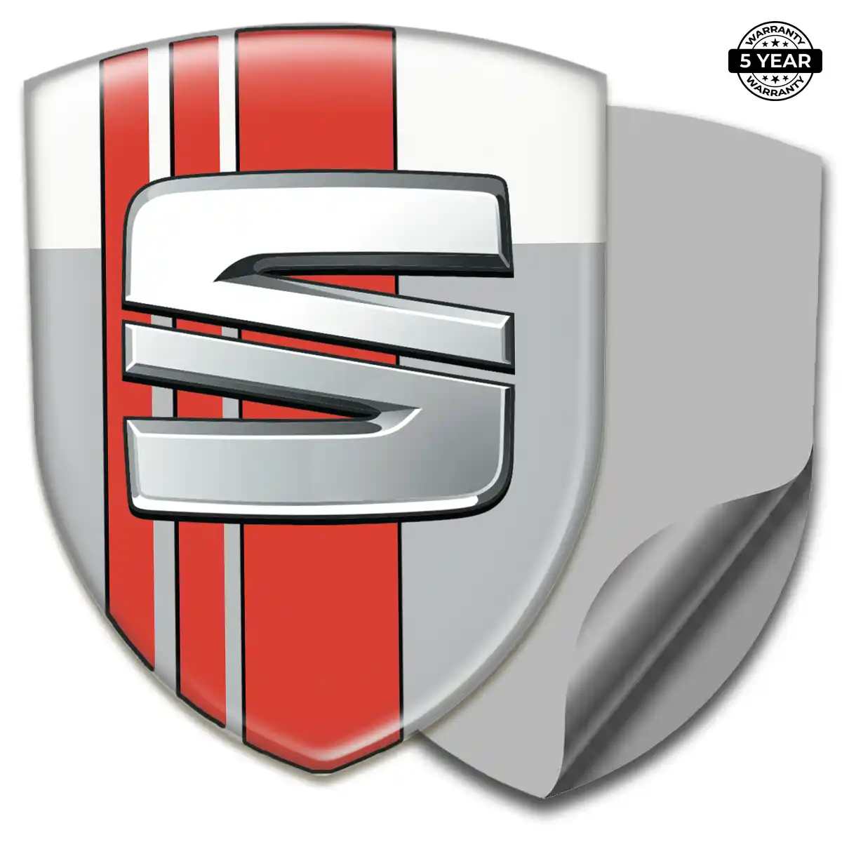 Seat 3D Badge Sticker Prime Quality