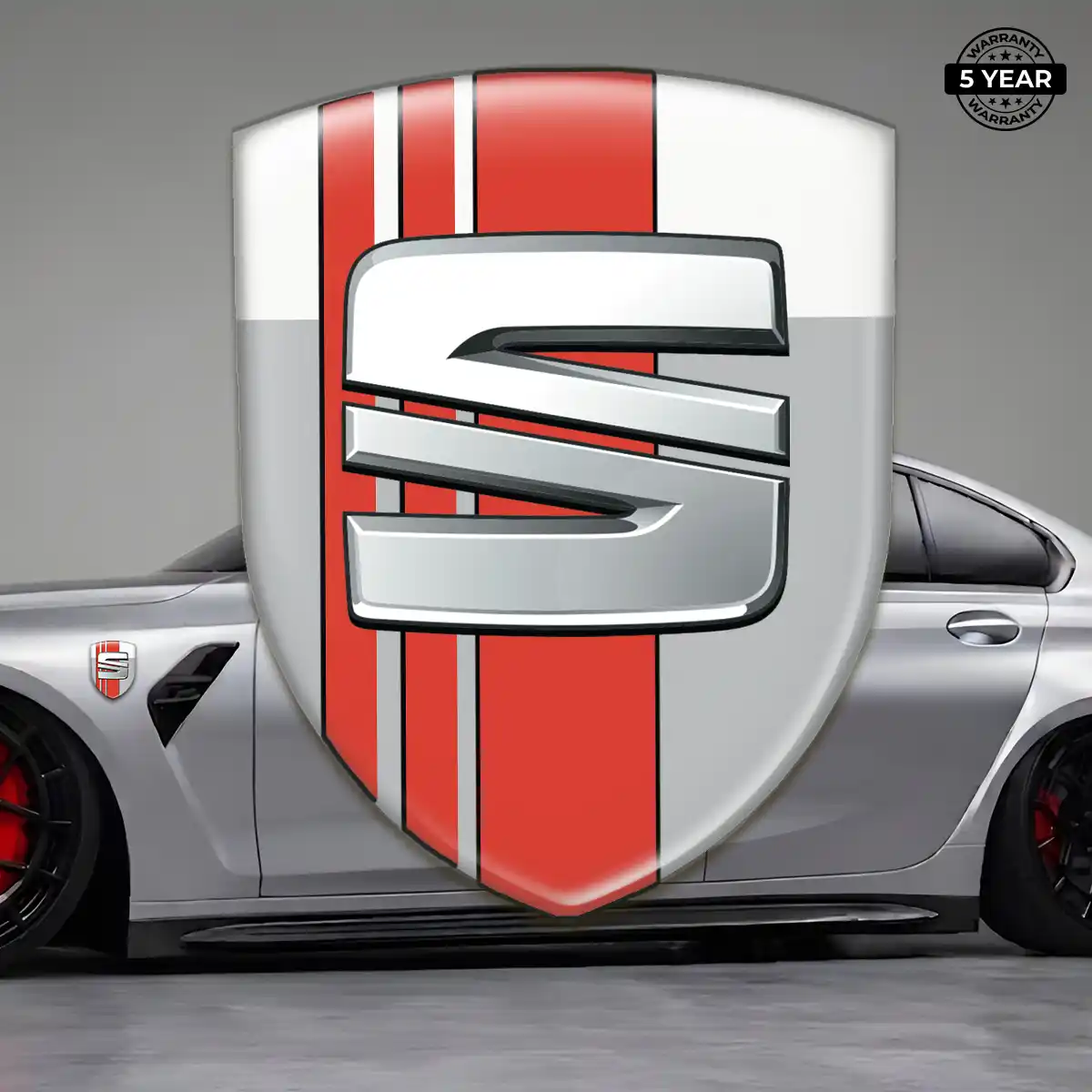 Seat 3D Badge Sticker Prime Quality