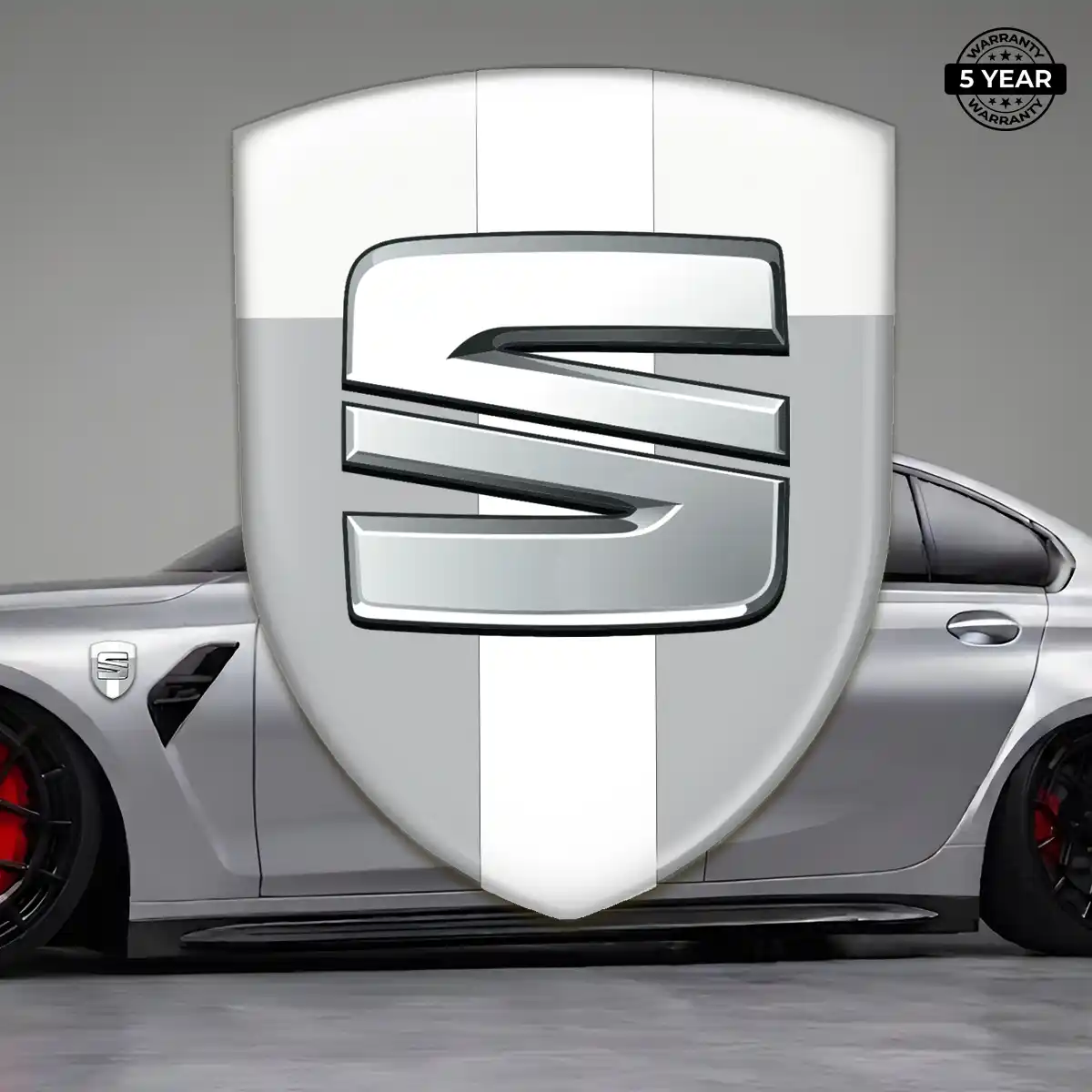 Seat 3D Badge Sticker Superior Craft