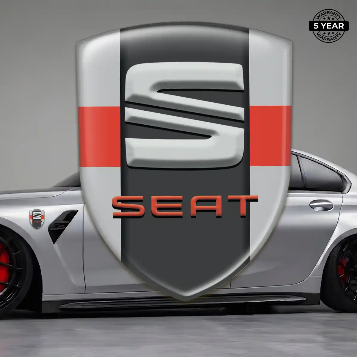 Seat 3D Domed Sticker Superior Craft