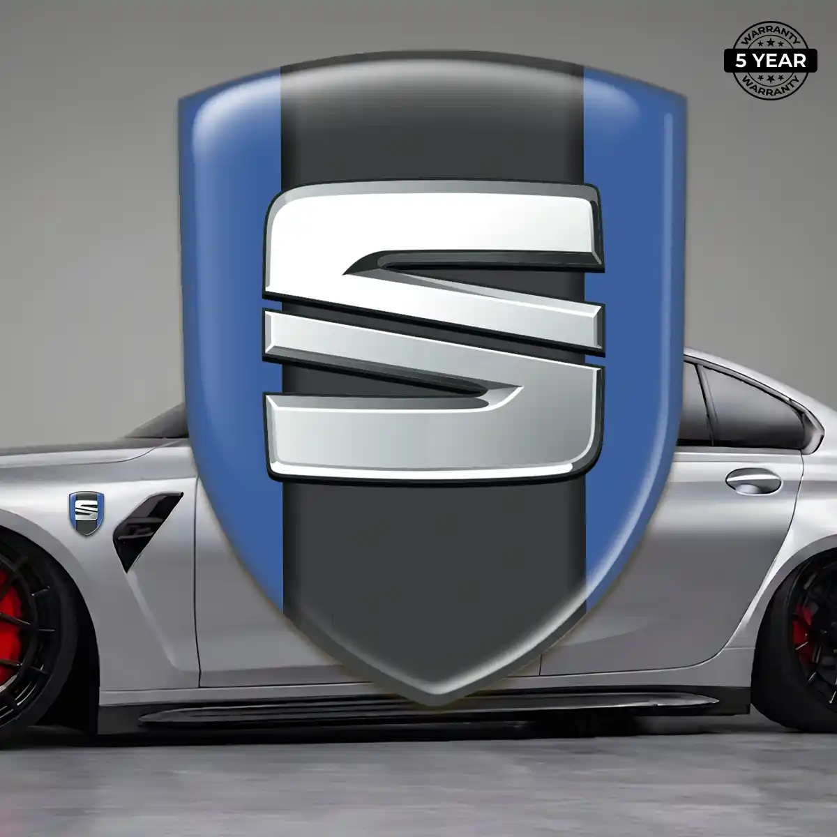 Seat 3D Emblem Sticker Superior Craft