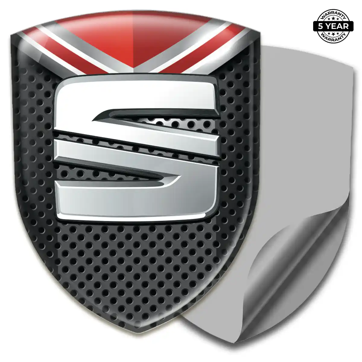 Seat 3D Gel Sticker Prime Quality