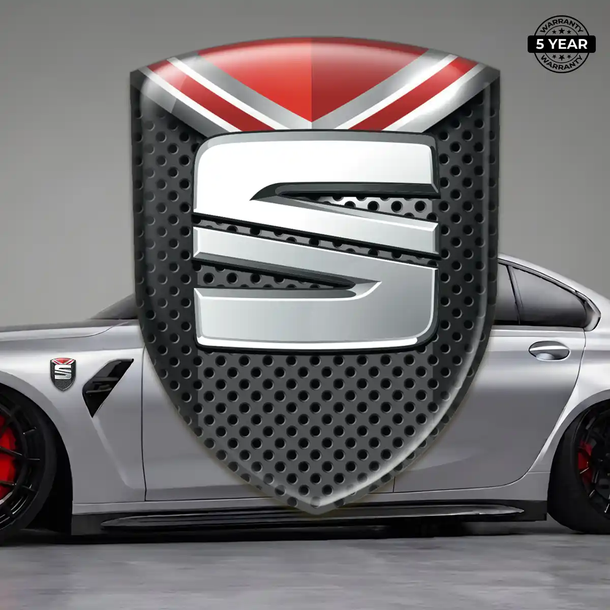 Seat 3D Gel Sticker Prime Quality