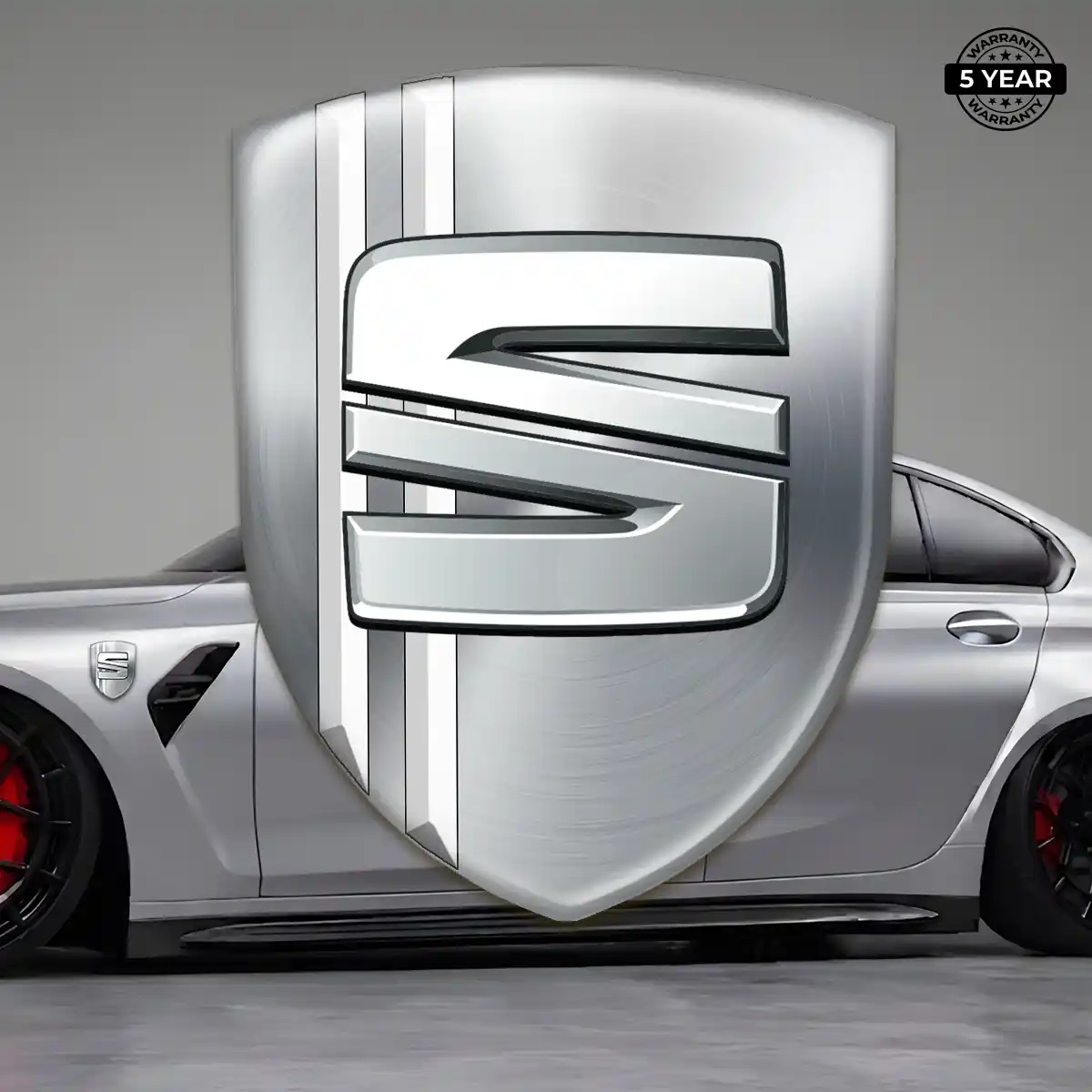 Seat 3D Gel Sticker Signature Grade