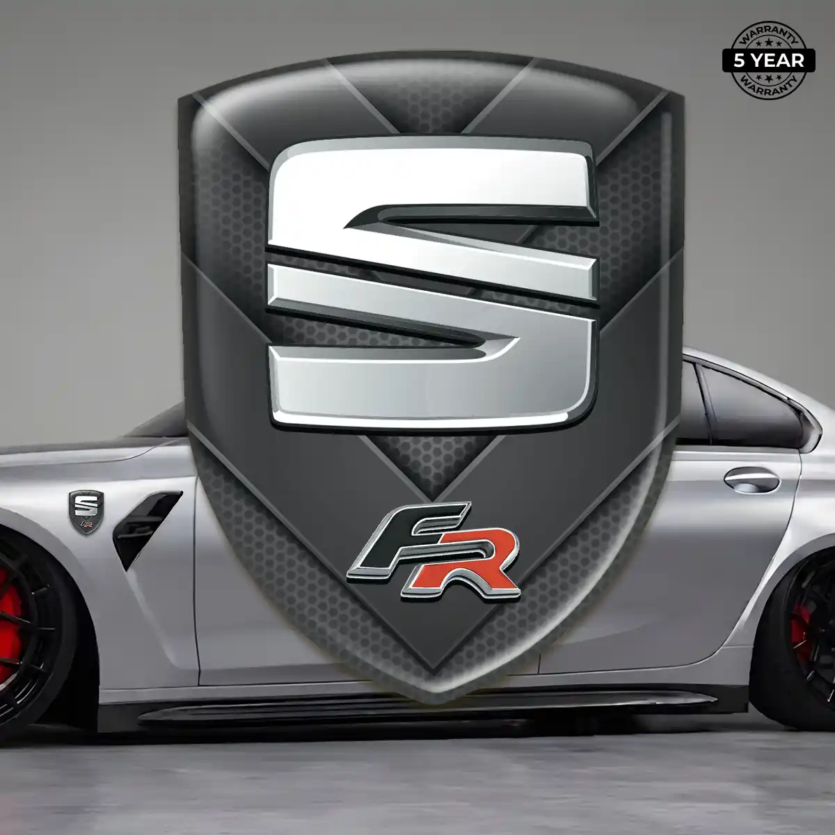 Seat 3D Gel Sticker Superior Craft
