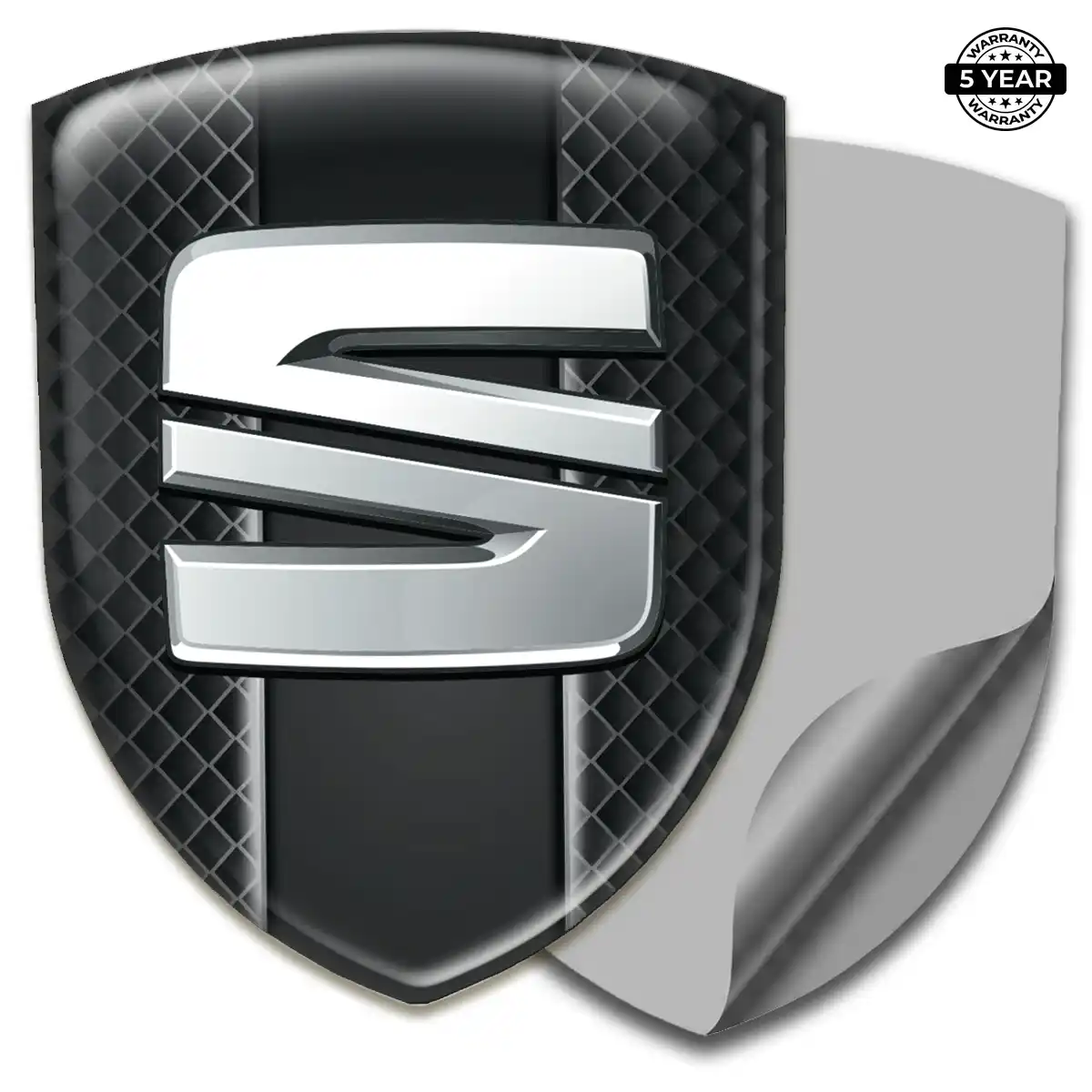 Seat 3D Resin Sticker Superior Craft