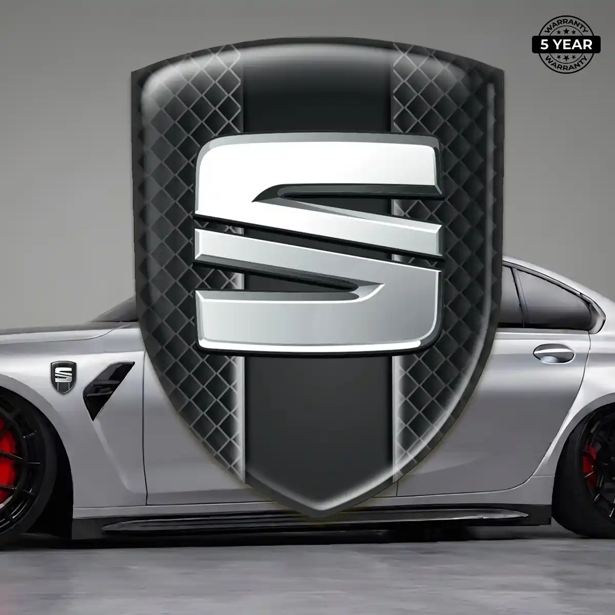 Seat 3D Resin Sticker Superior Craft