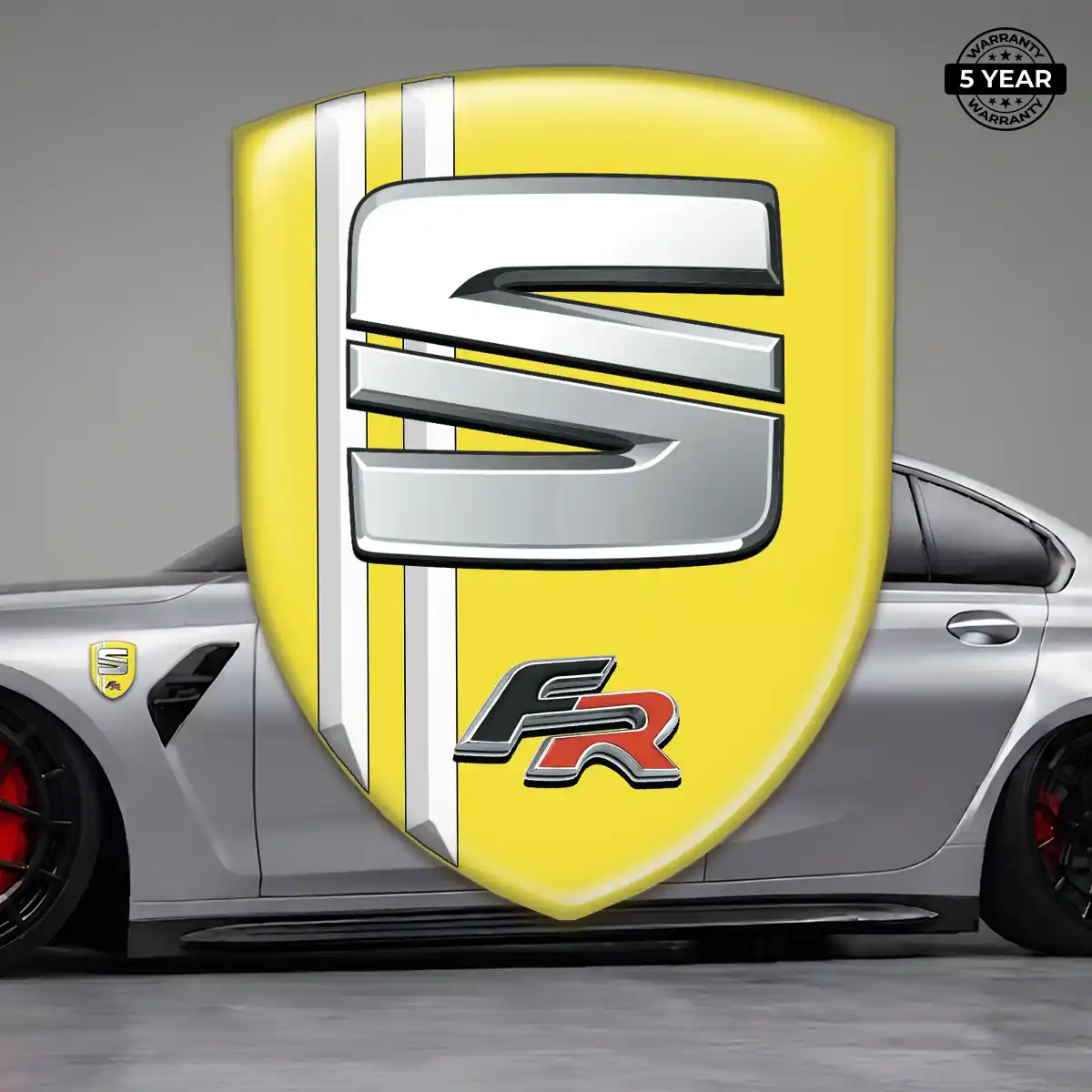 Seat Automotive Emblem Sticker Superior Craft