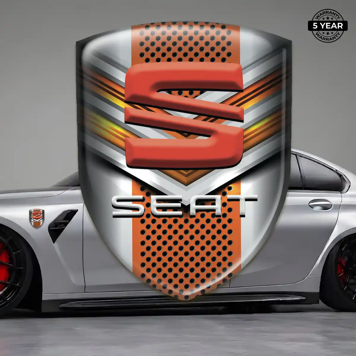 Seat Automotive Logo Sticker Prime Quality