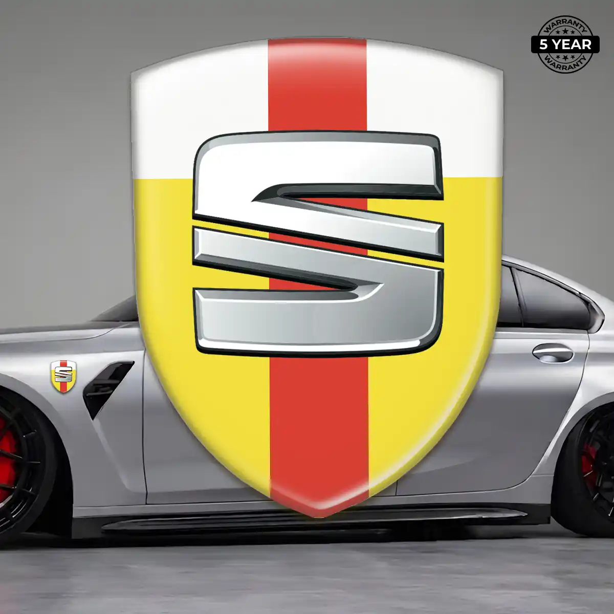 Seat Automotive Resin Decal Prime Quality