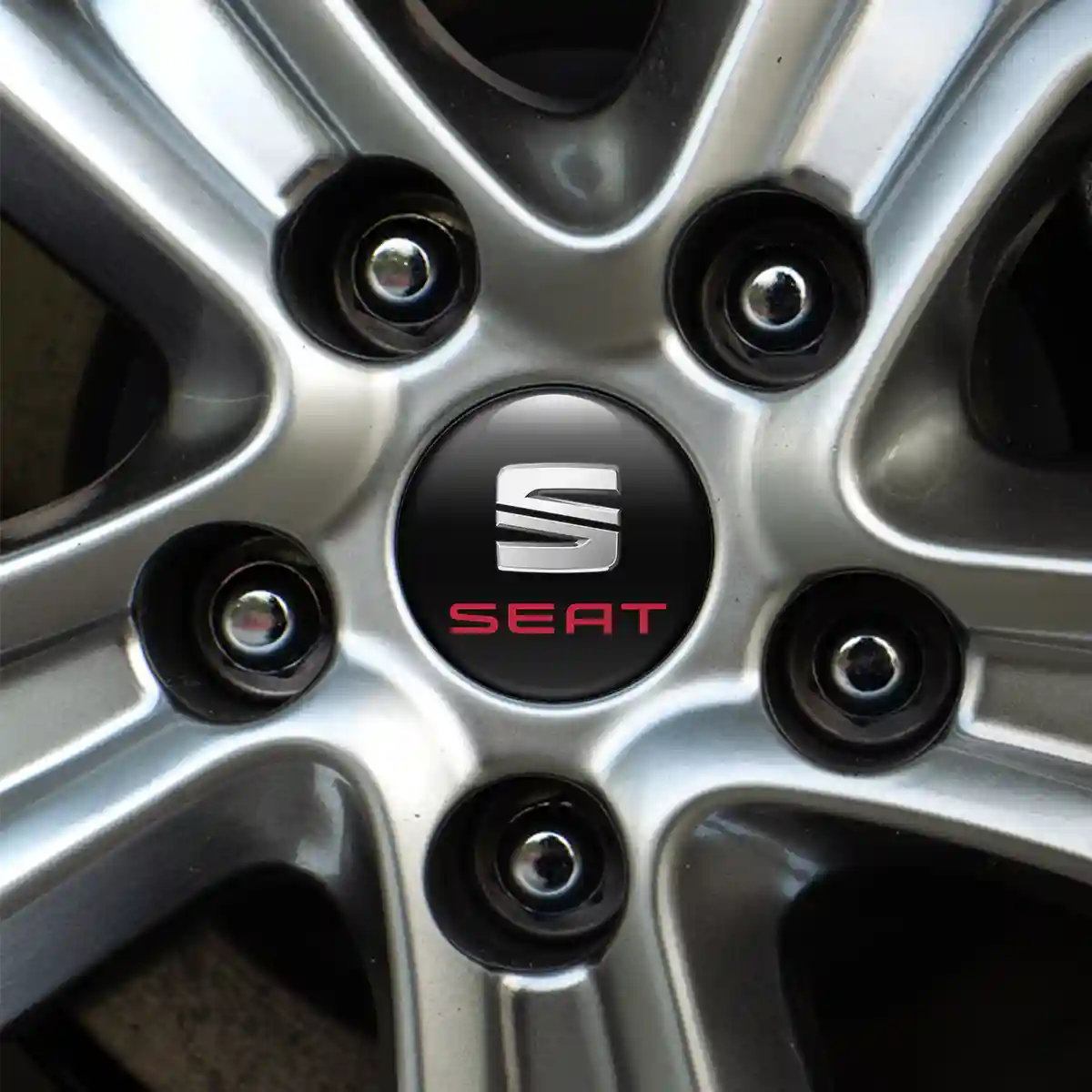 Seat Badge Emblems Center Cap Elite Finish