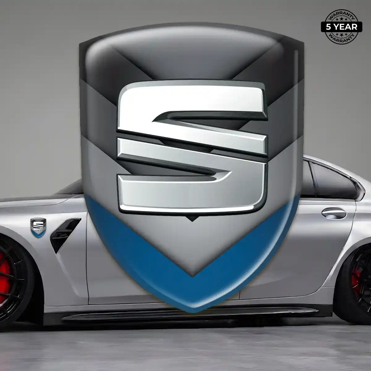Seat Badge Sleek Style