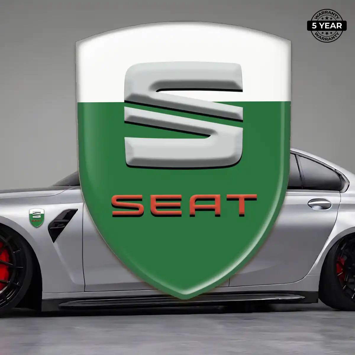 Seat Car Badge Sticker Superior Craft