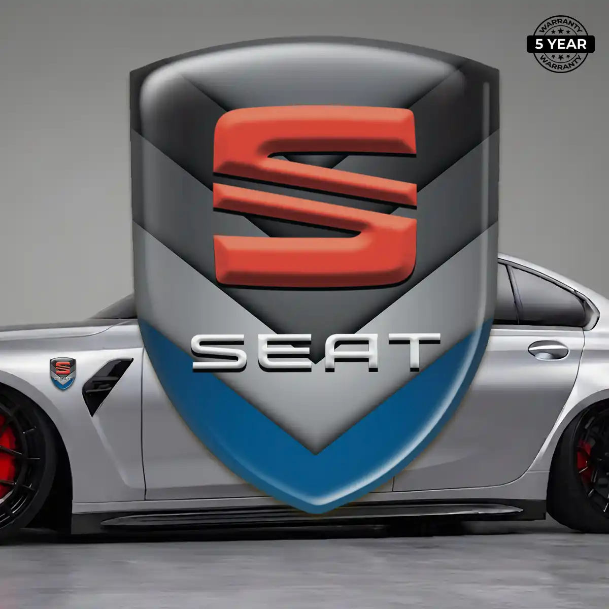 Seat Car Emblem Decal Signature Grade