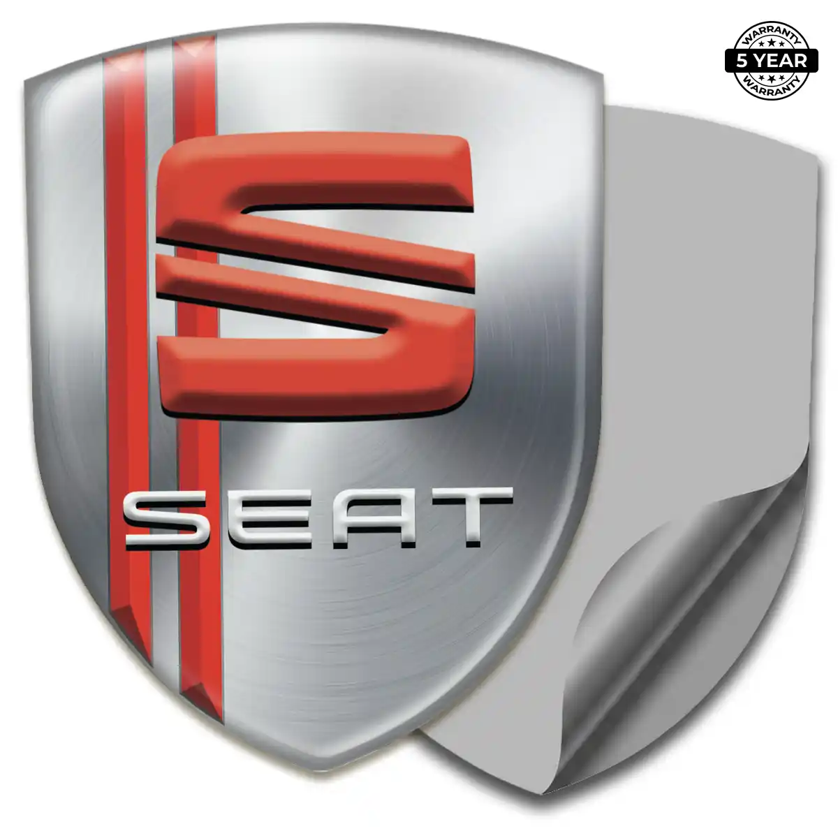 Seat Car Emblem Overlay Elite Finish