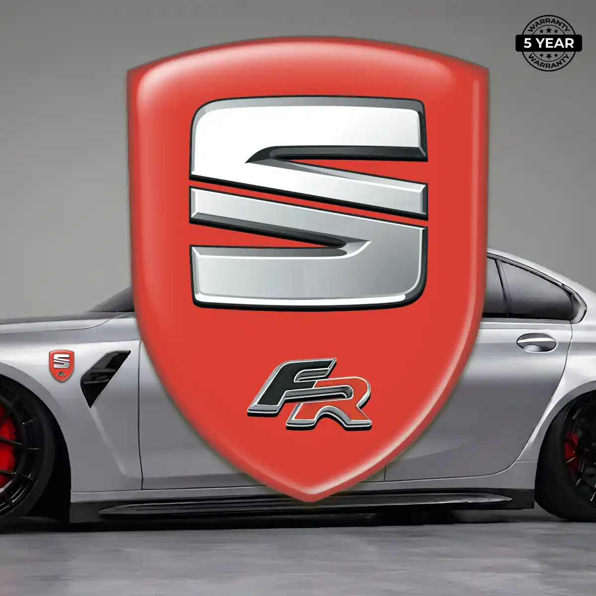Seat Car Emblem Overlay Prime Quality