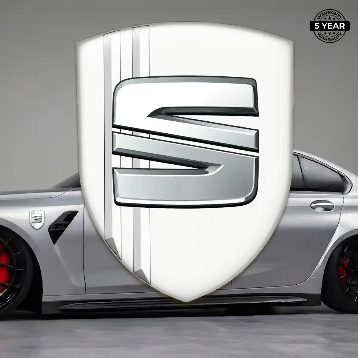 Seat Car Emblem Sticker Signature Grade