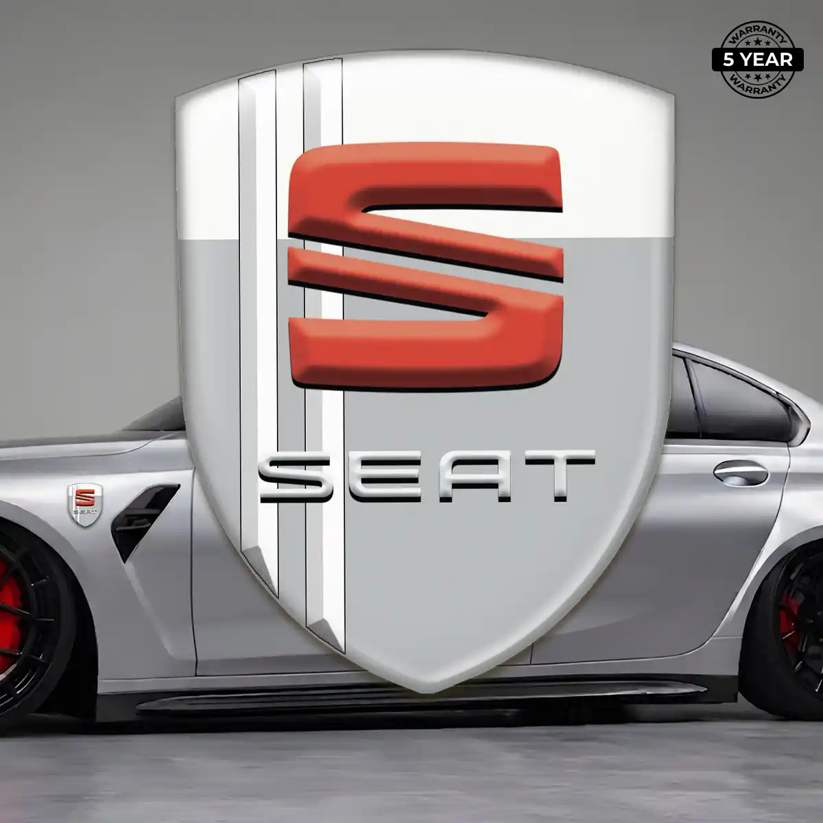 Seat Car Emblem Sticker Superior Craft