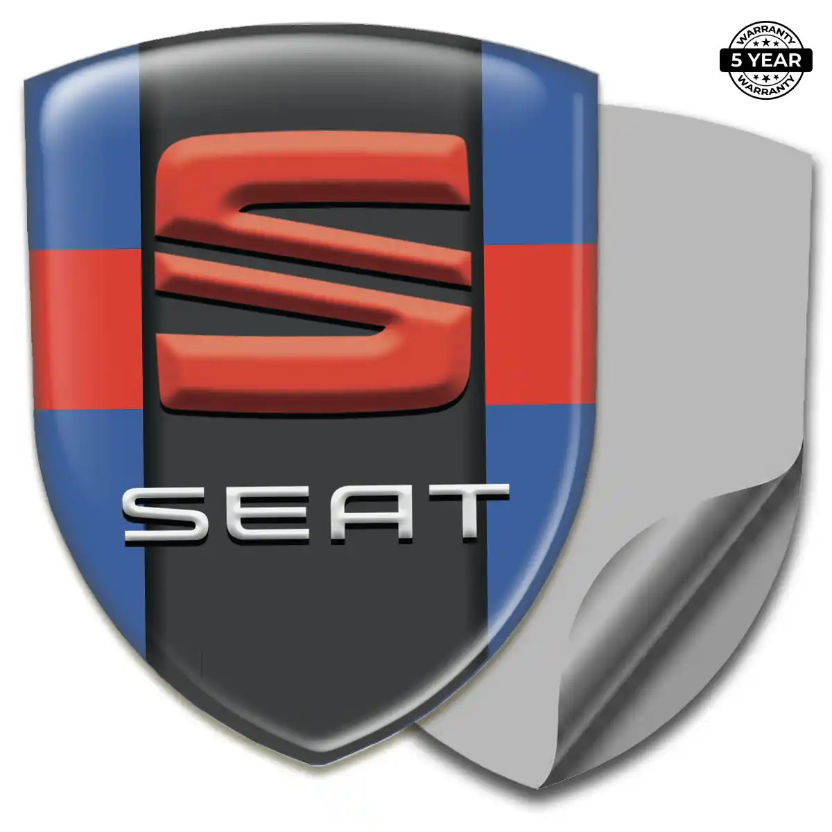 Seat Car Logo Decal Elite Finish