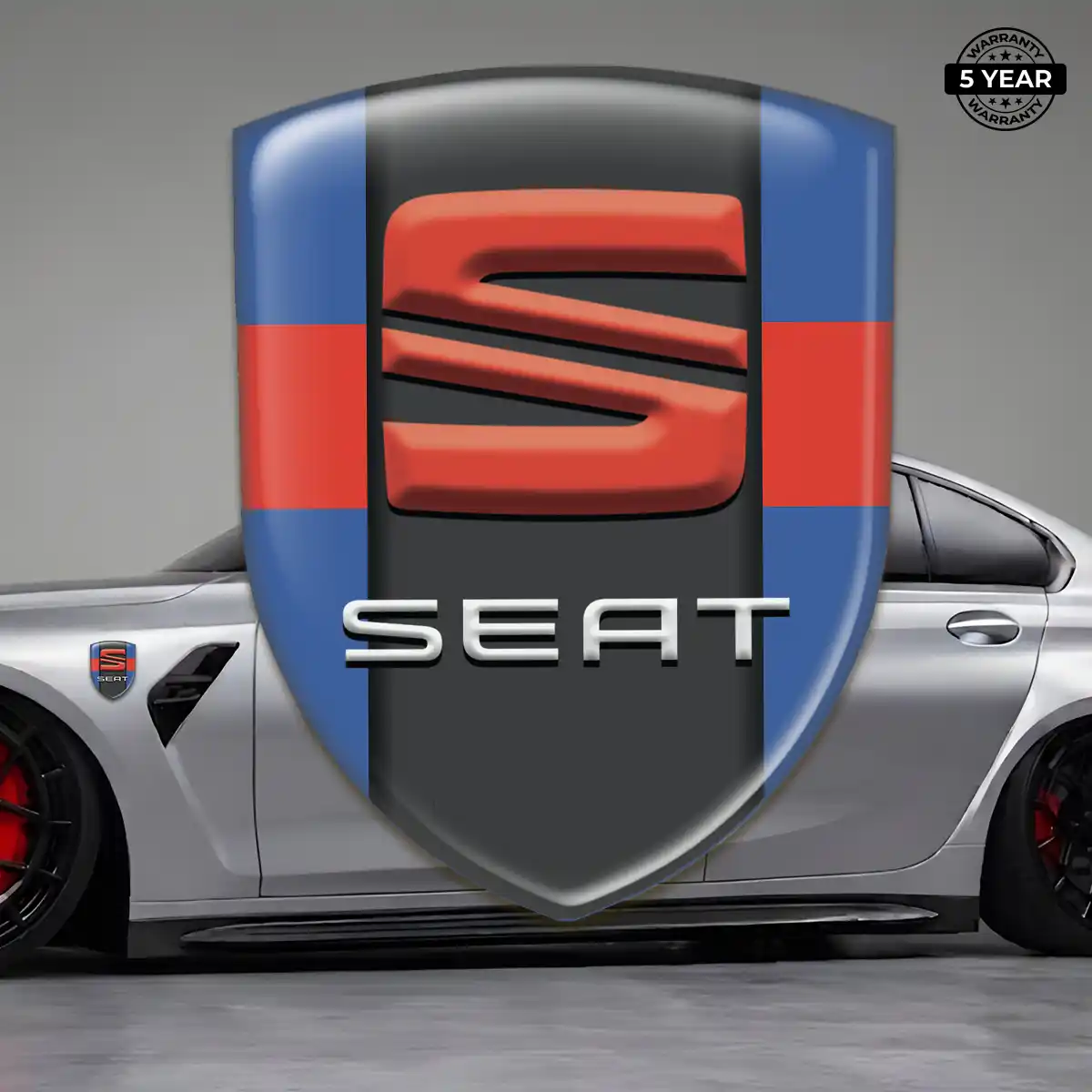 Seat Car Logo Decal Elite Finish