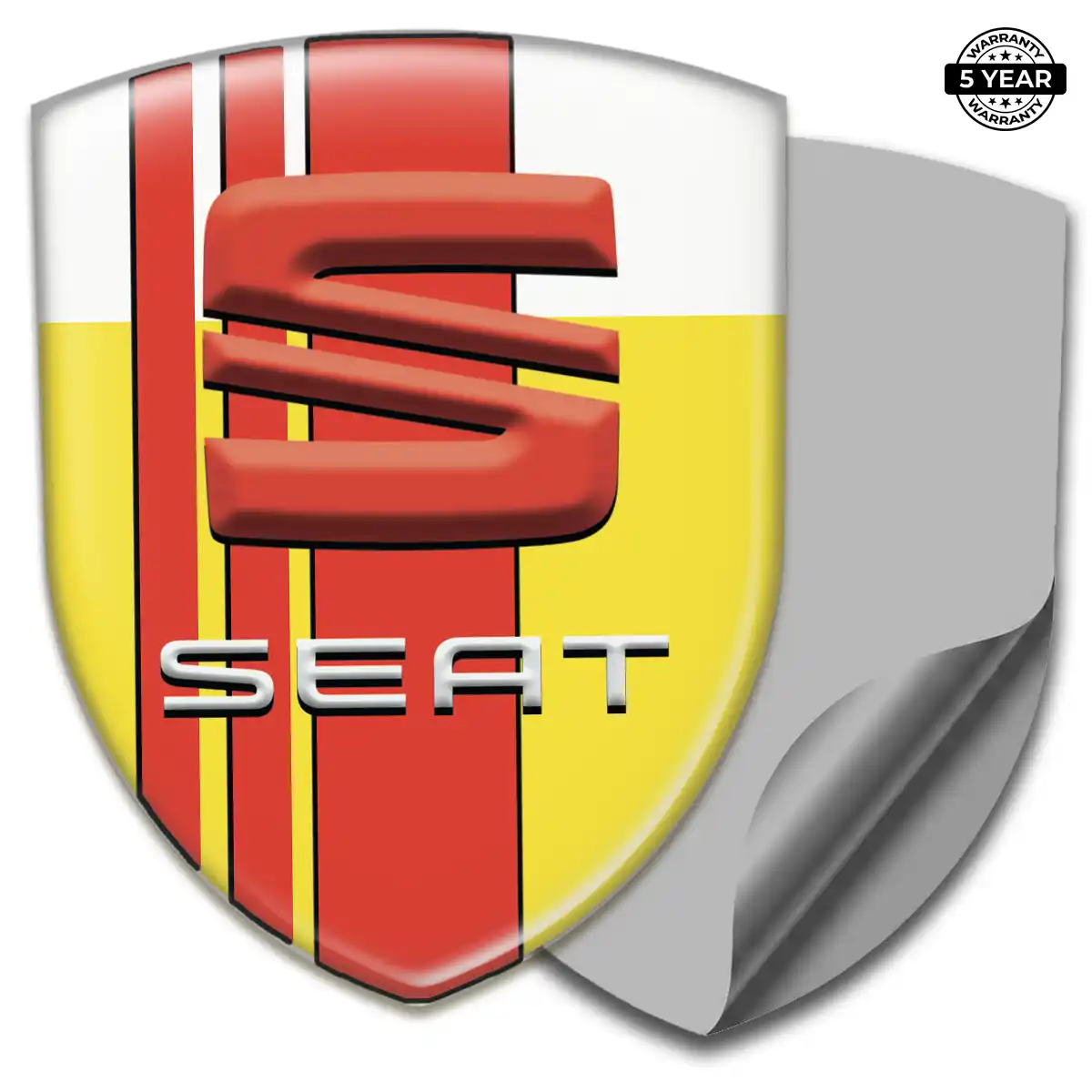 Seat Car Logo Decal Refined Design