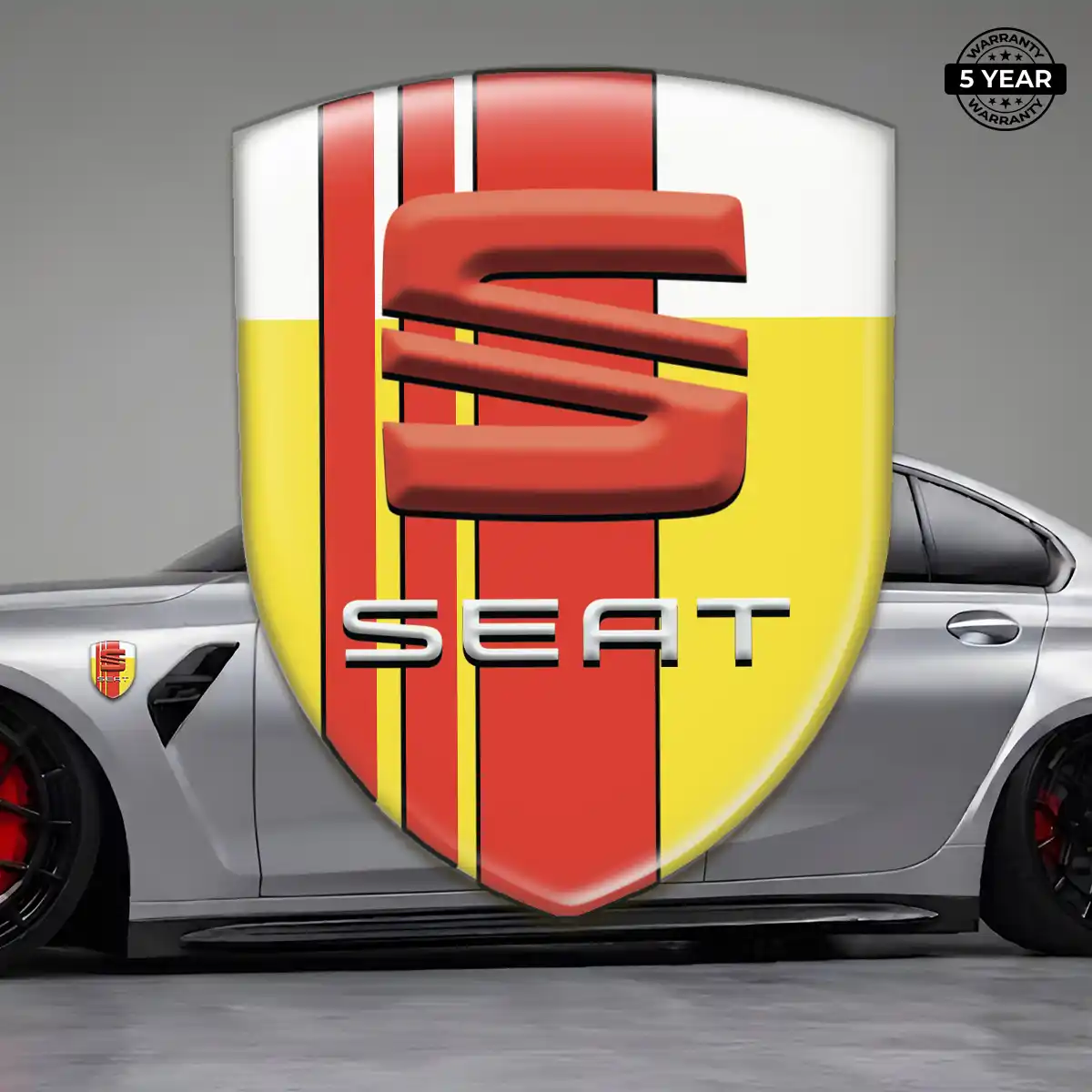 Seat Car Logo Decal Refined Design