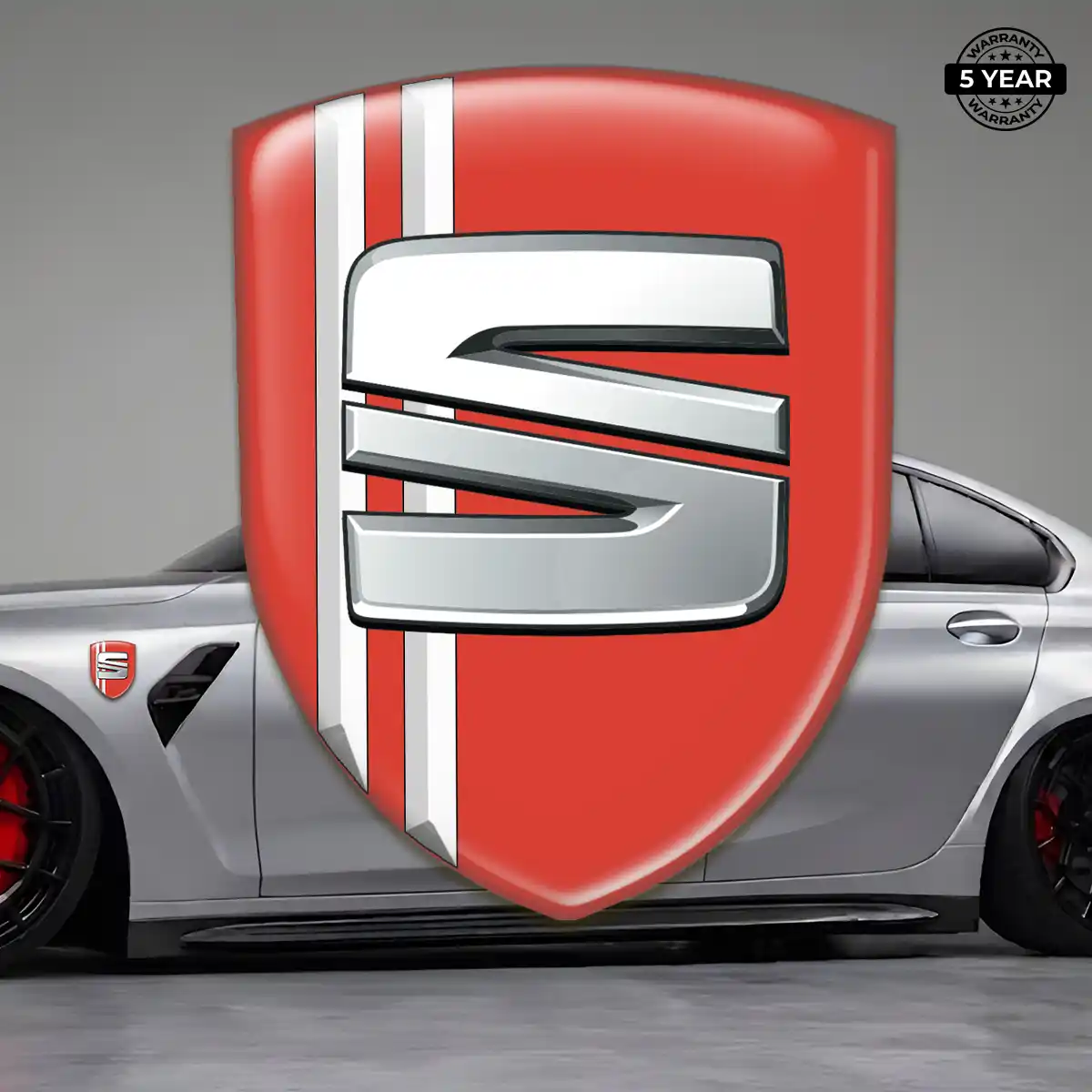 Seat Car Logo Decal Signature Grade