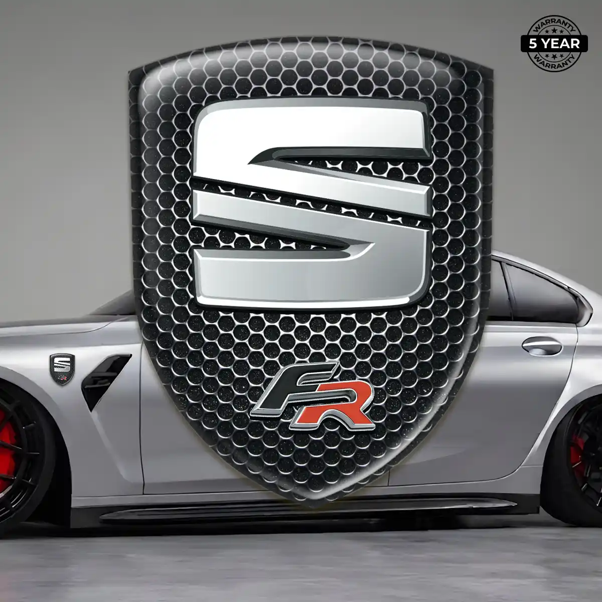 Seat Car Logo Decal Sleek Style