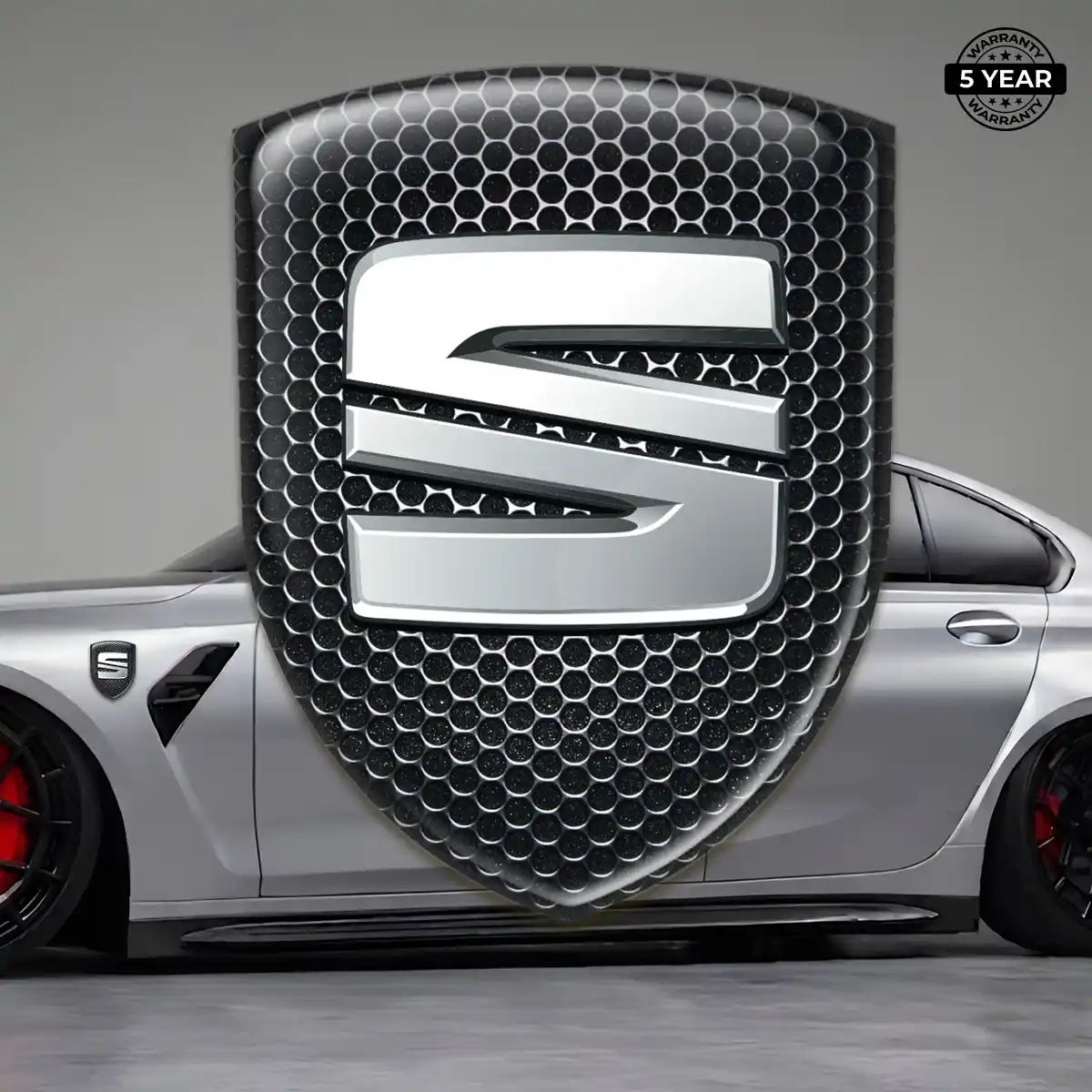 Seat Crest Emblem Elite Finish