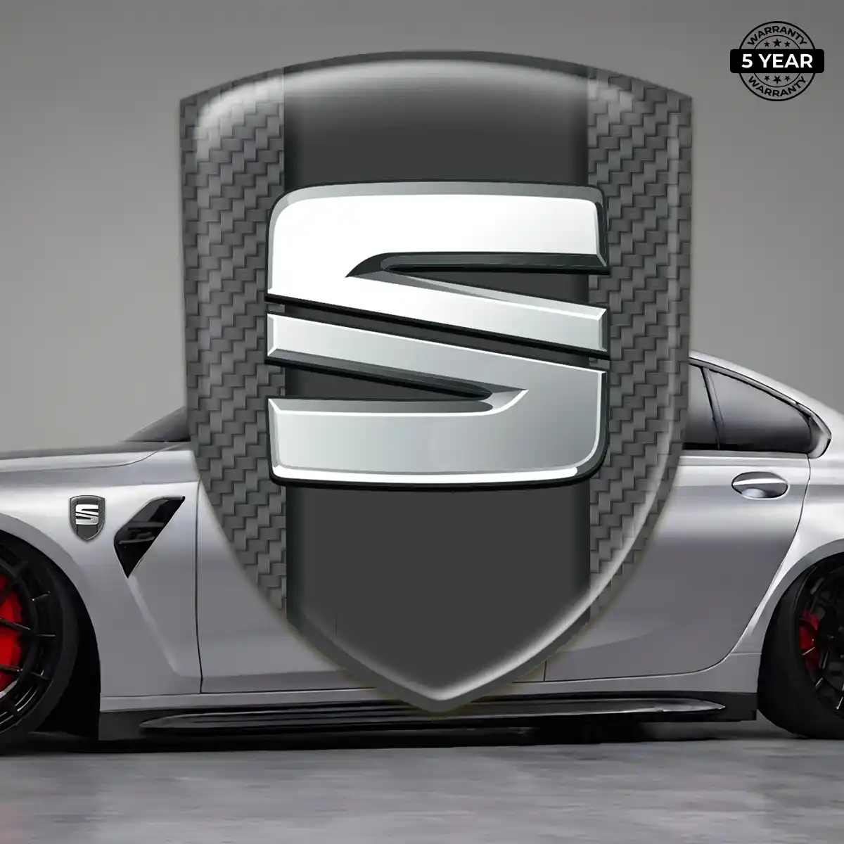 Seat Crest Emblem Signature Grade